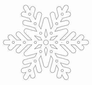 Copo de nieve 4