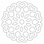 Copo de nieve 40 - Vector descarganle para corte CNC y grabado laser gratis | Stanser