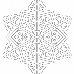 Copo de nieve 43 - Vector descarganle para corte CNC y grabado laser gratis | Stanser