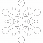 Copo de nieve 45 - Vector descarganle para corte CNC y grabado laser gratis | Stanser