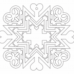 Copo de nieve 53 - Vector descarganle para corte CNC y grabado laser gratis | Stanser
