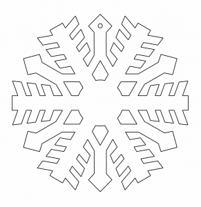 Copo de nieve 55