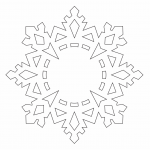 Copo de nieve 56 - Vector descarganle para corte CNC y grabado laser gratis | Stanser