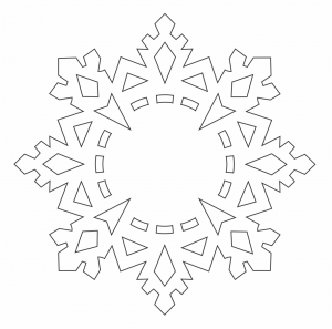 Copo de nieve 56