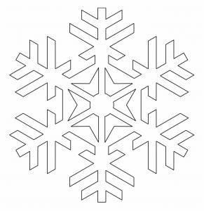 Copo de nieve 60