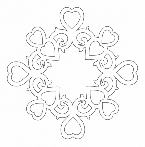 Copo de nieve 61