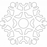 Copo de nieve 7 - Vector descarganle para corte CNC y grabado laser gratis | Stanser