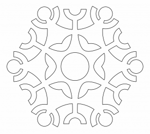 Copo de nieve 7
