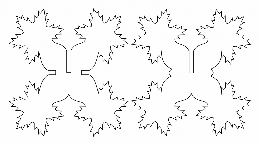 Esfera 3D «Picos» 2 — vector para corte CNC