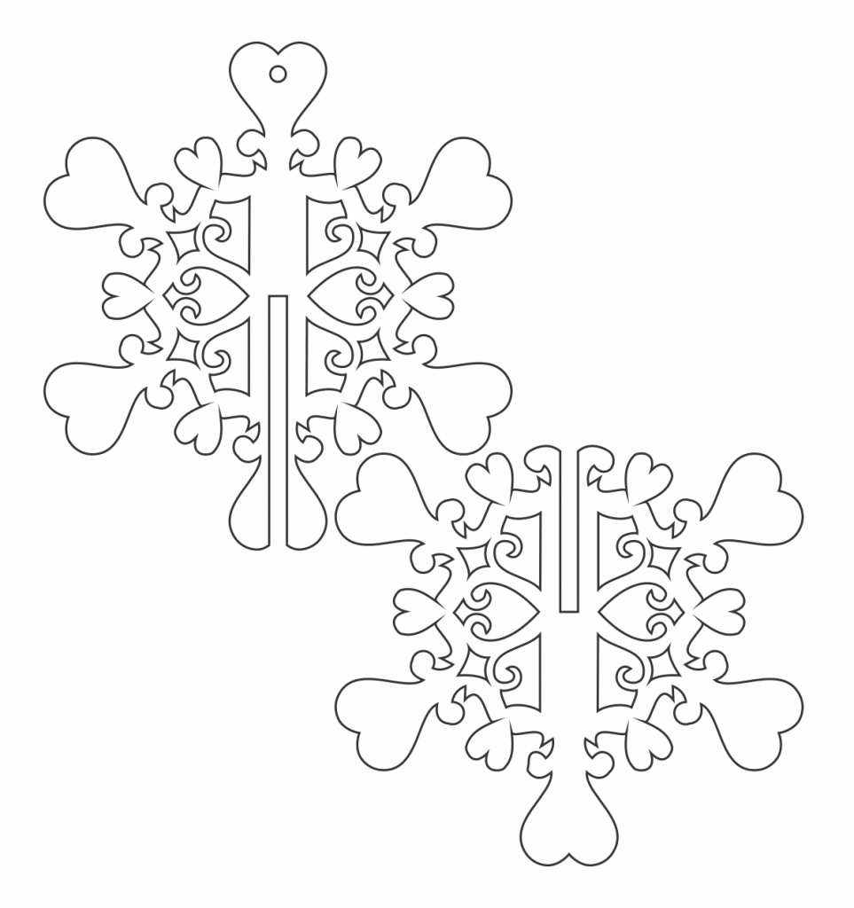 Esfera 3D «Muchos corazones» — vector para corte CNC