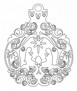 Esfera «Nacimiento y espirales»
