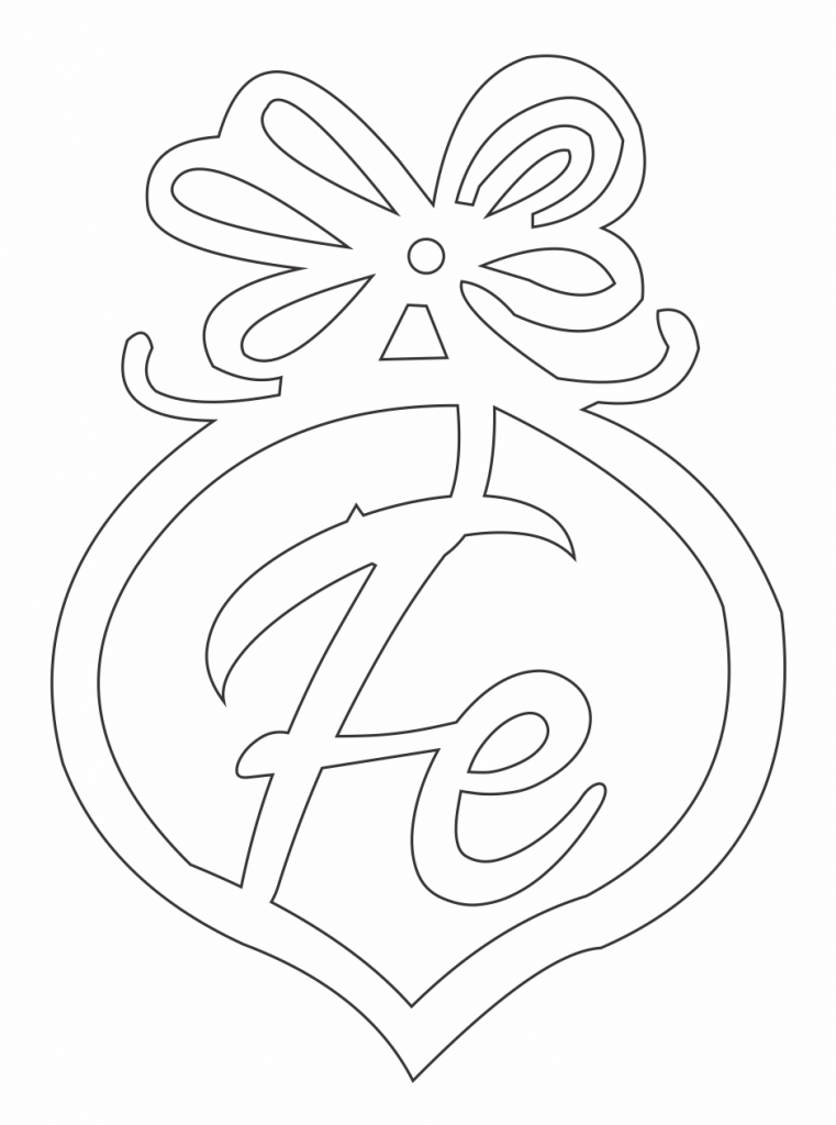 Esfera con texto 2 — vector para corte CNC