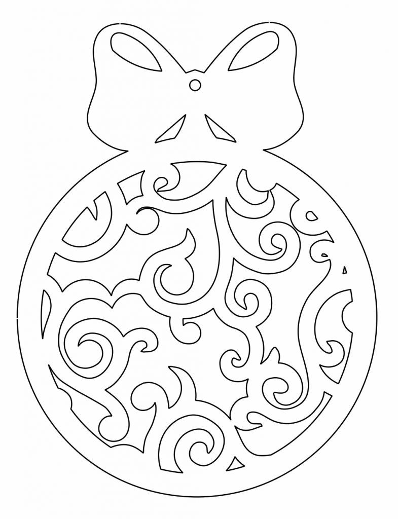 Esfera «Espirales» — vector para corte CNC