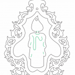 Esfera "Vela" - Vector descarganle para corte CNC y grabado laser gratis | Stanser