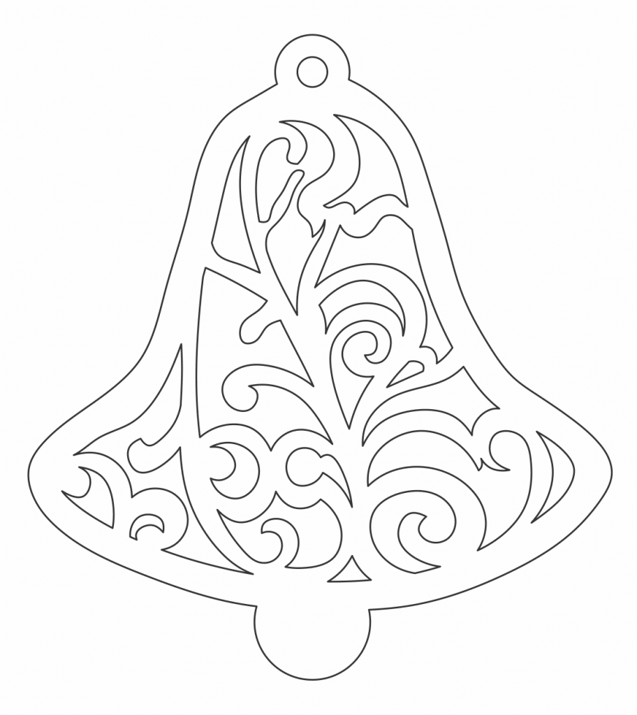 Esfera «Campana» — vector para corte CNC