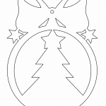 Esfera "Pino navideño" - Vector descarganle para corte CNC y grabado laser gratis | Stanser