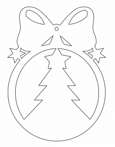 Esfera «Pino navideño»