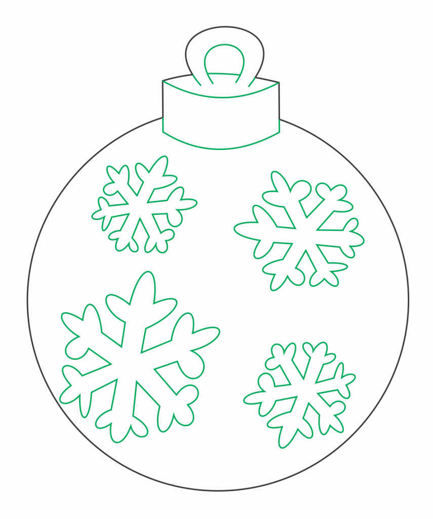 Esfera clásica — vector para corte CNC