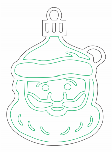 Esfera «Santa Claus»