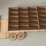Tráiler para 30 carritos - Vector descarganle para corte CNC y grabado laser gratis | Stanser