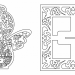 Ángel de la Guarda "Estrellas" - Vector SVG DXF para CNC Router y Laser CO2 - Descargable gratis | Stanser
