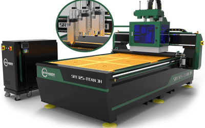 maquinas cnc router stanser TITAN 3H