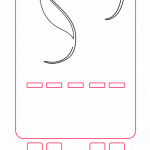 Base para celular "Mujer" - Vector descarganle para corte CNC y grabado laser gratis | Stanser