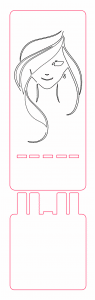Base para celular «Mujer»