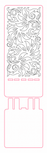 Base para celular «Floral»
