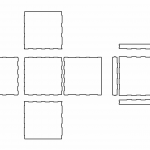 Cubo de 25cm - Vector SVG DXF para CNC Router y Laser CO2 - Descargable gratis | Stanser