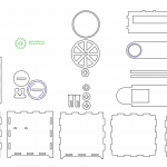 Alcancía de cubo - Vector SVG DXF para CNC Router y Laser CO2 - Descargable gratis | Stanser