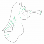 Decoración de ángel con trompeta - Vector SVG DXF para CNC Router y Laser CO2 - Descargable gratis | Stanser