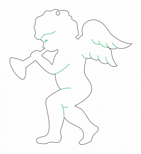 Angelito desnudo