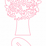 Árbol 5 - Vector descarganle para corte CNC y grabado laser gratis | Stanser