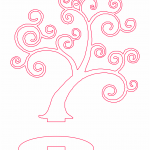 Árbol 21 - Vector descarganle para corte CNC y grabado laser gratis | Stanser