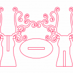 Portajoyería "Árbol" - Vector SVG DXF para Laser CO2 - Descargable gratis | Stanser