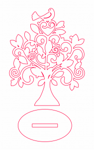 Árbol con ave