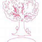 Árbol 1 - Vector descarganle para corte CNC y grabado laser gratis | Stanser