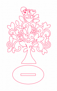 Árbol «Pájaros enamorados»