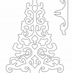 Pino barroco - Vector descarganle para corte CNC y grabado laser gratis | Stanser