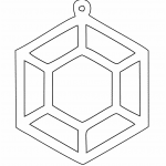 Par de aretes 13 - Vector SVG DXF para Laser CO2 - Descargable gratis | Stanser