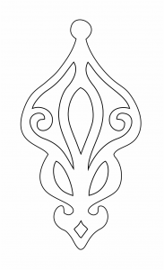 Par de aretes 18