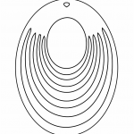 Par de aretes 27 - Vector SVG DXF para Laser CO2 - Descargable gratis | Stanser