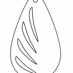 Par de aretes 32 - Vector SVG DXF para Laser CO2 - Descargable gratis | Stanser