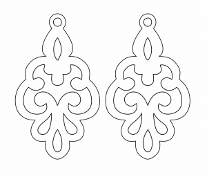 Par de aretes 34