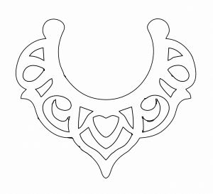 Par de aretes 35