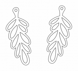 Par de aretes 36