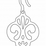 Par de aretes 40 - Vector SVG DXF para Laser CO2 - Descargable gratis | Stanser