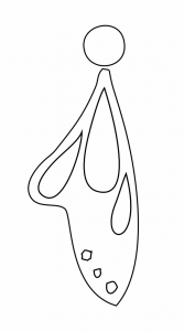 Par de aretes 43