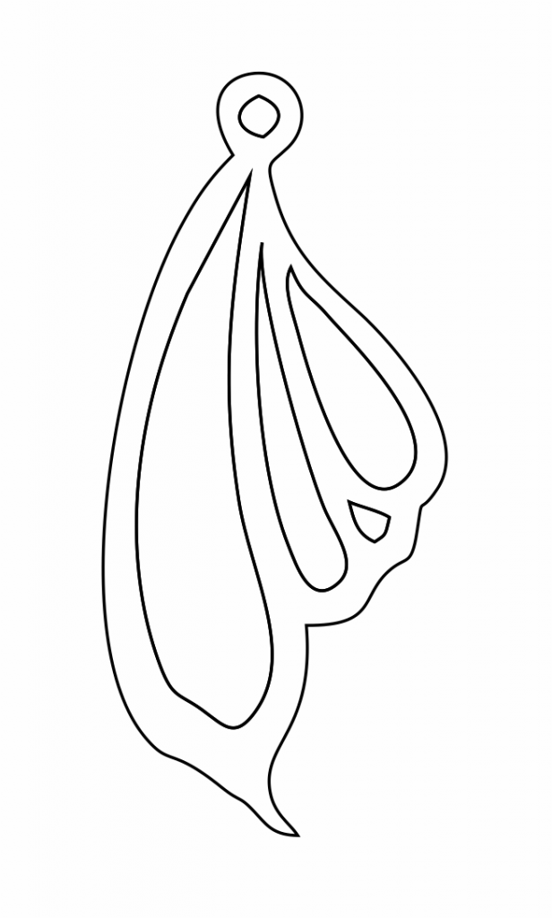 Par de aretes 45 — vector para corte CNC